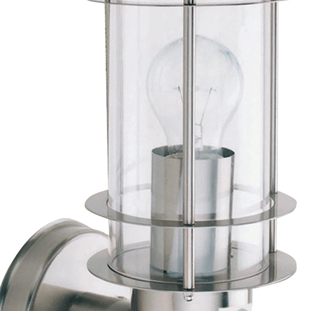 Lampe d'extérieur en acier inoxydable Outdoor avec capteur de mouvement Searchlight 5013874288950