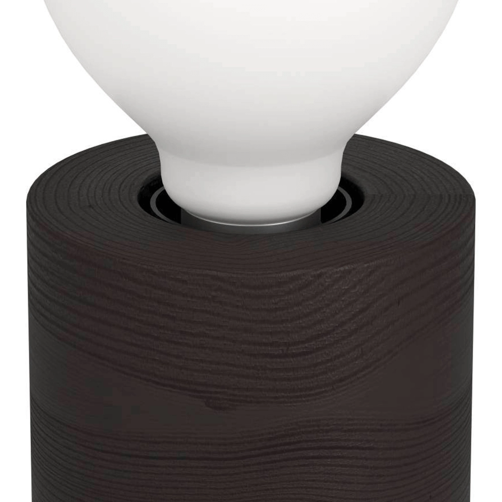 Lampe de table en bois Turialdo 1 Eglo 9008606235636