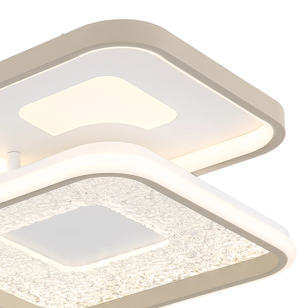 Plafonnier moderne Mosaiko 64cm brun sable Globo 9007371575763