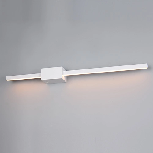 Lampe murale moderne Cassino blanc 70,5 cm
