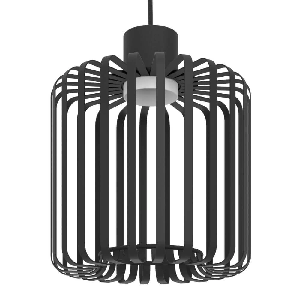 Lampe suspendue Ginestrone-Z Design 3 lumières noir Eglo 9008606274857
