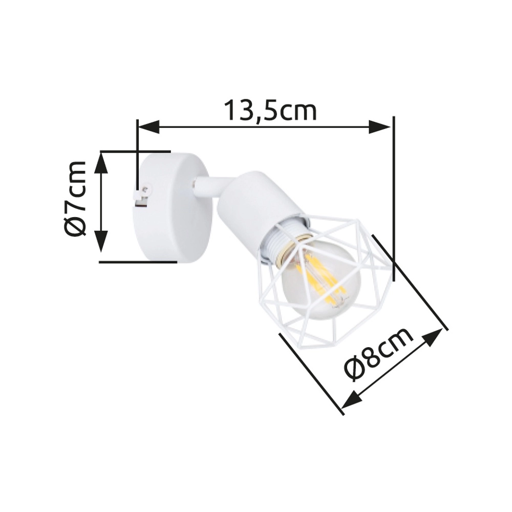 Lampe murale Xara I Blanc Globo 9007371409983