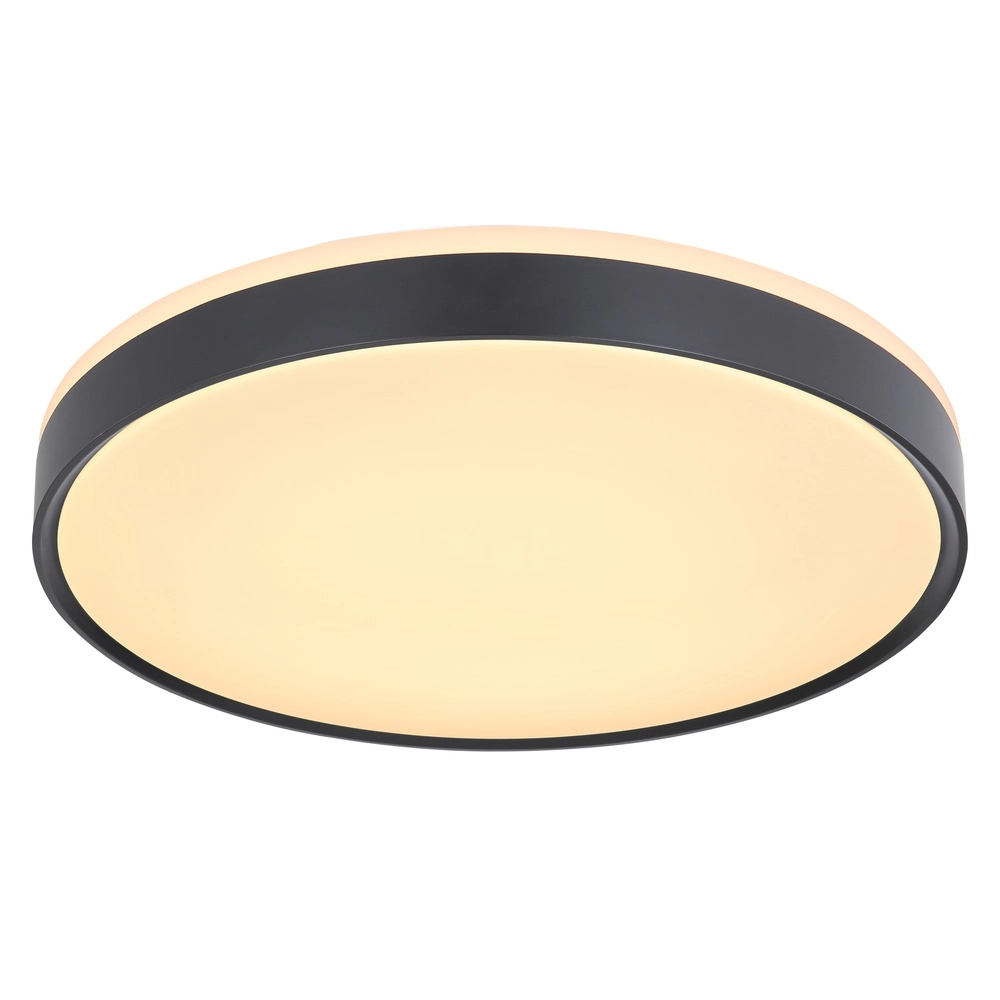 Éclairage de plafond Sonny noir avec blanc Ø 40cm Globo 9007371427857