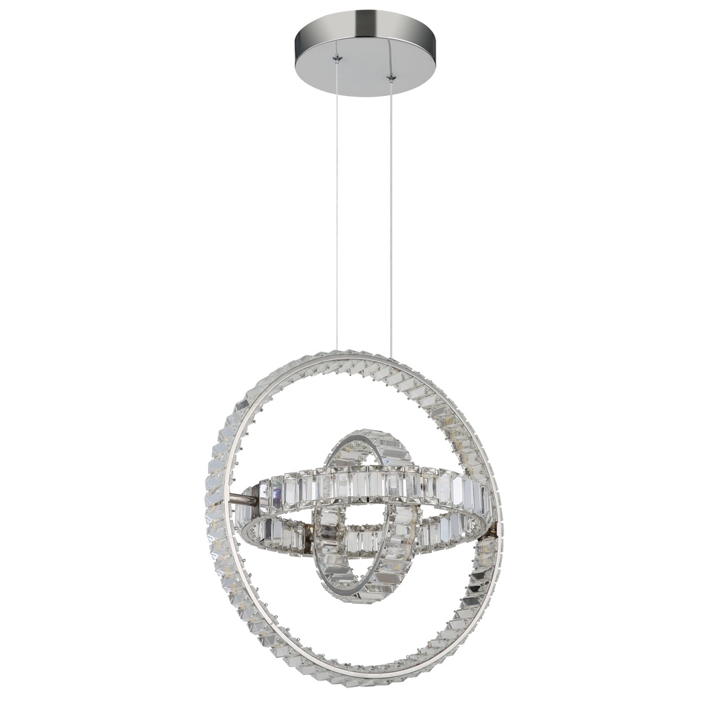 Lampe pendante unique Neil Chrome Globo 9007371516414