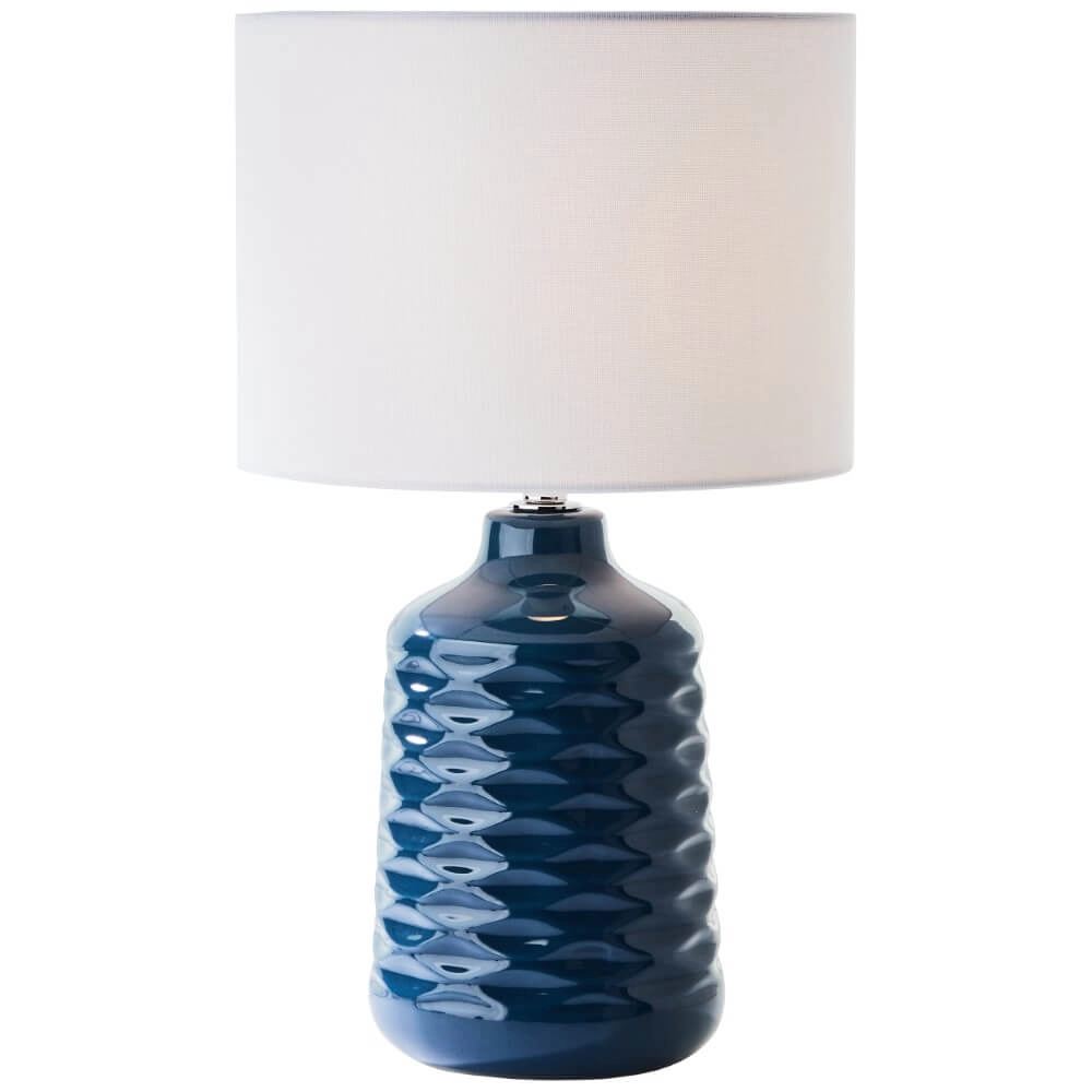 Lampe de table Ilysa bleu avec du blanc Brilliant 4004353412387