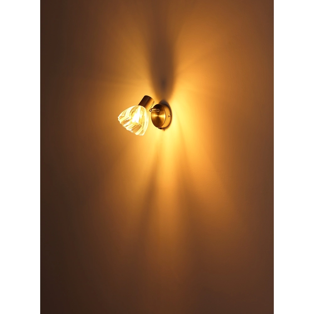 Lampe murale Zachery nickel Globo 9007371528486
