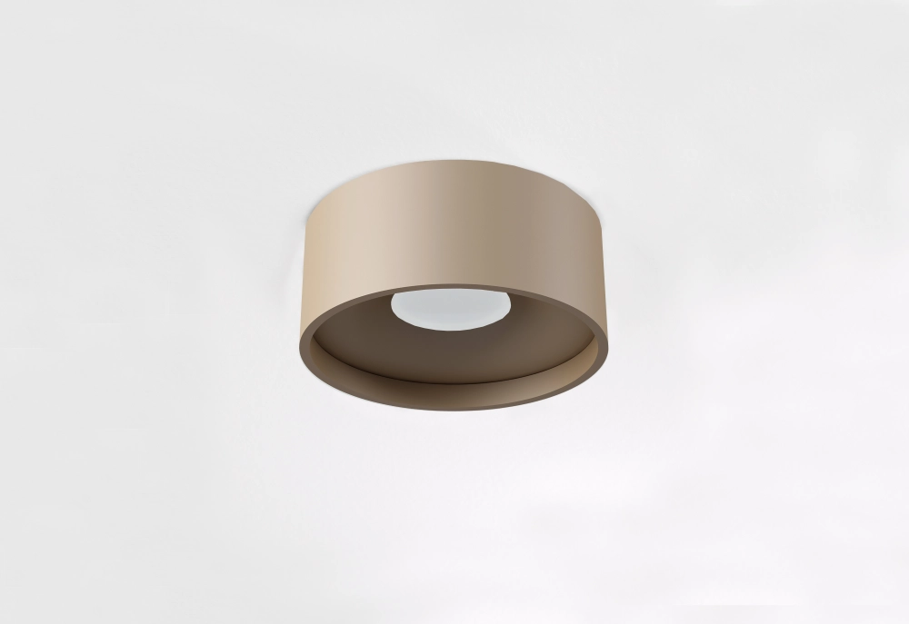 Éclairage de plafond de salle de bain Oran Ø 12cm - Champagne Artdelight 8720701103702