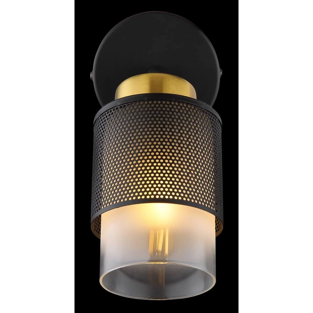 Applique murale Olga noir avec maille Globo 9007371446490