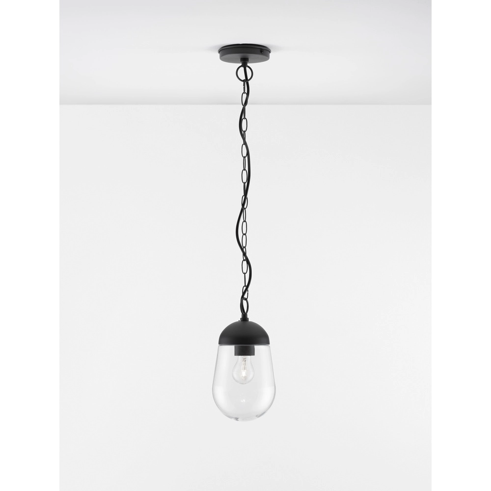 Suspension unique Omika gris