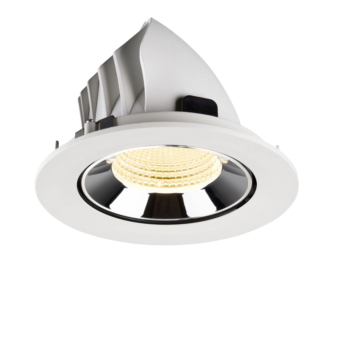 Spot encastré Numinos Gimble L blanc/chrome 3000K - 55 deg SLV 4024163310161