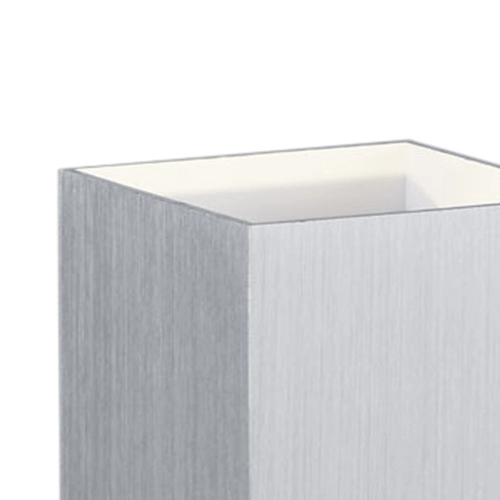 Spot mural LED Louis Haut - Bas gris métallisé Trio 4017807371765