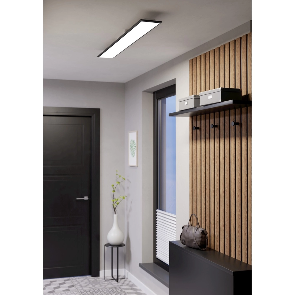 Plafonnier intelligent Moradillo-Z noir 14.5cm Eglo 9008606342143