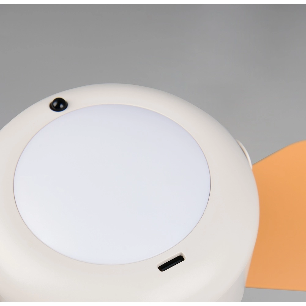 Éventail blanc Rena Rechargeable Trio 4017807689228