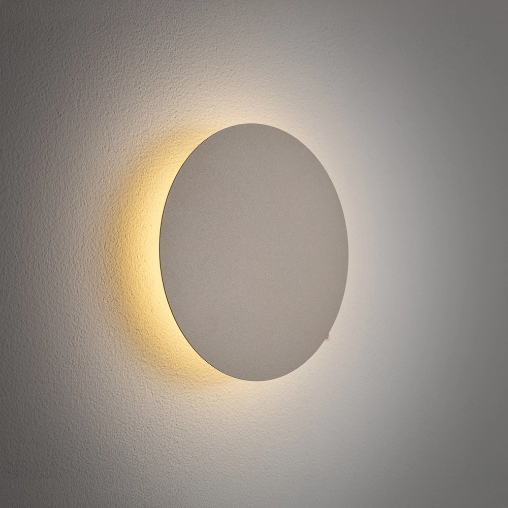 Lampe murale de conception Ring brun sable Ø 15 cm Lyora 5903139126564