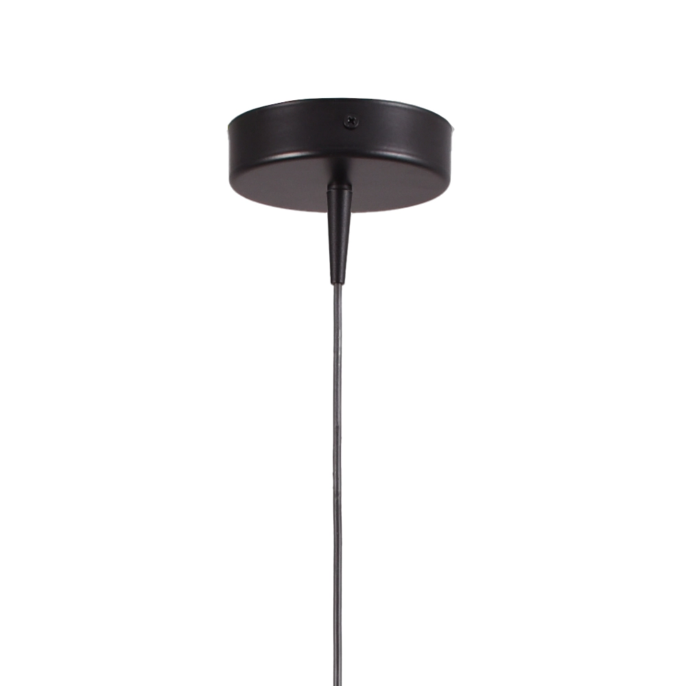 Lampe suspendue Scala Ø 20 cm noir avec du nickel Masterlight 8718121334400