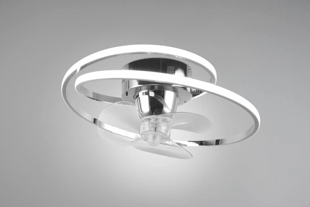 Ventilateur chromé Umea Trio 4017807571271