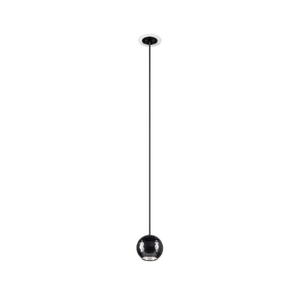 Suspension encastrée Dysko noir SLV 4024163316644