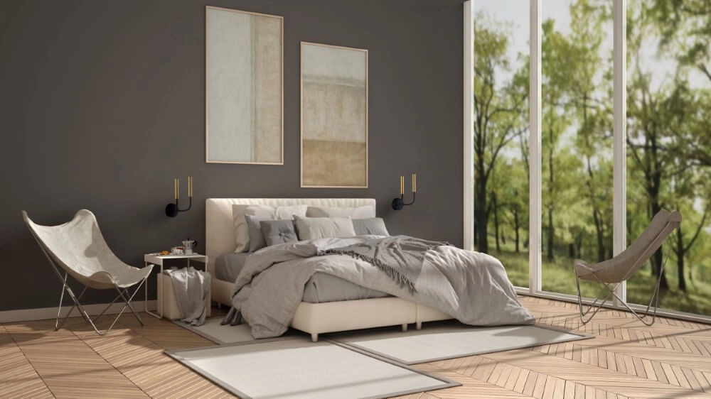 Applique en or noir Stalactite 2 lumières Lyora 5903139905596