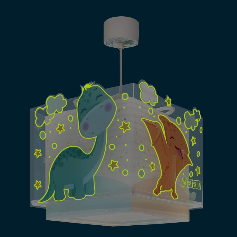 Suspension Baby Dinos bleu Dalber 8420406634524