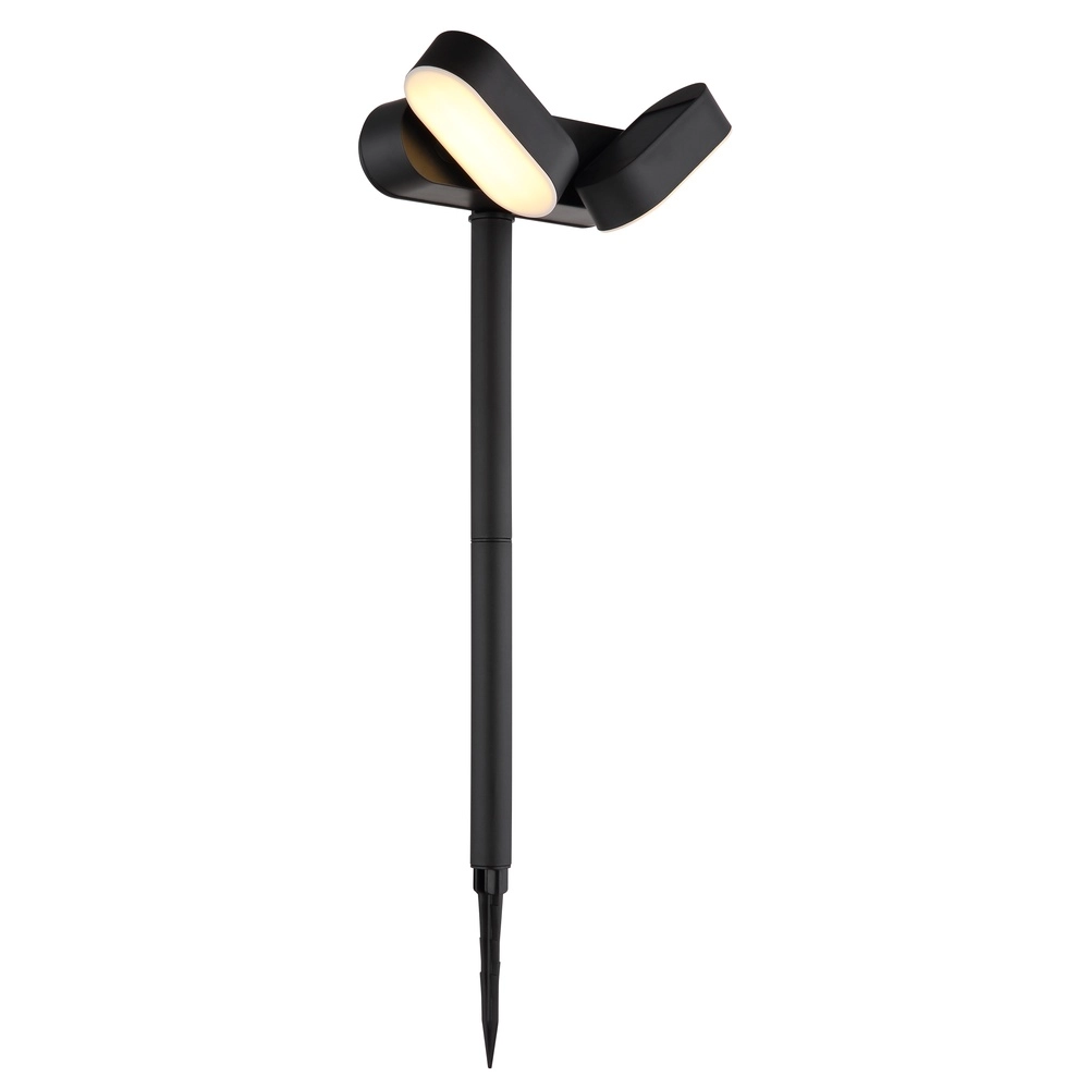 Lumière à pointe Votaro Black Solar Globo 9007371510726