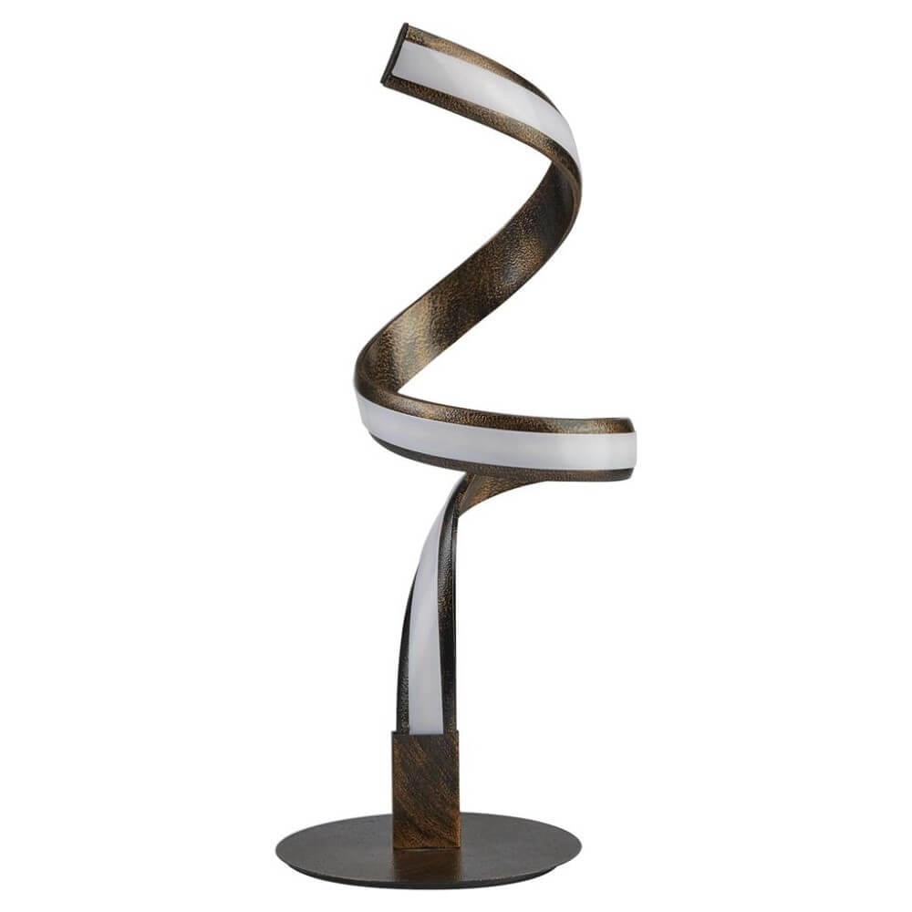 Lampe de table LED Ribbon marron antique Searchlight 5053423097794