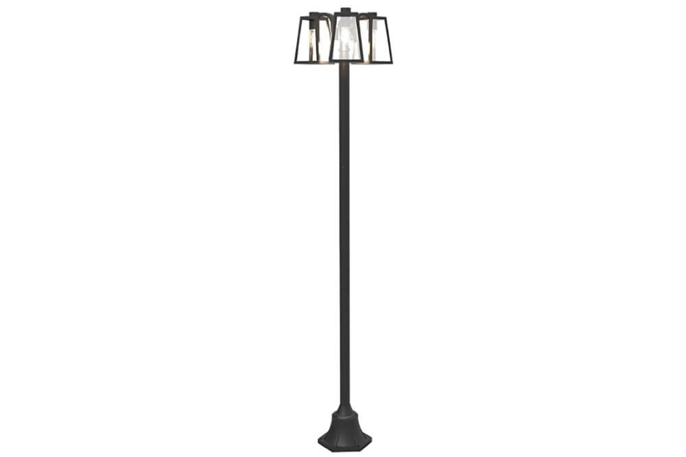 Lanterne à 3 lumières Fia noir