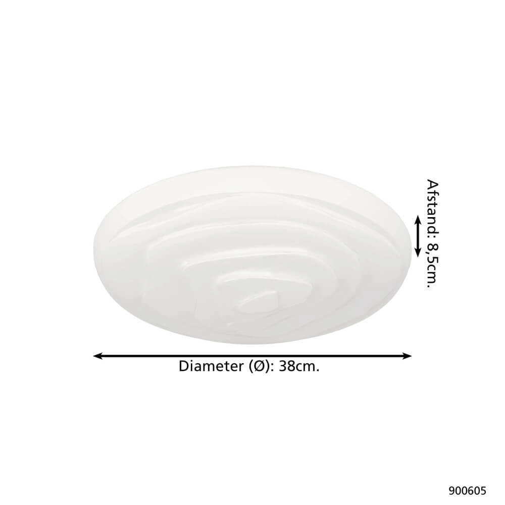 Plafonnier LED Battistona Ø 38 cm Eglo 9008606245031