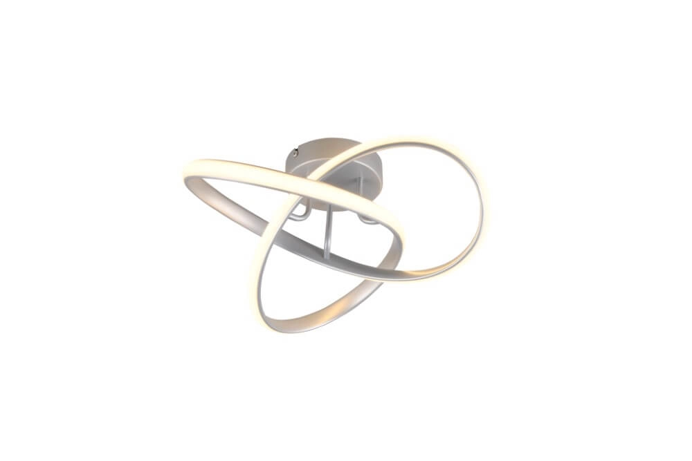Plafonnier design Meo gris