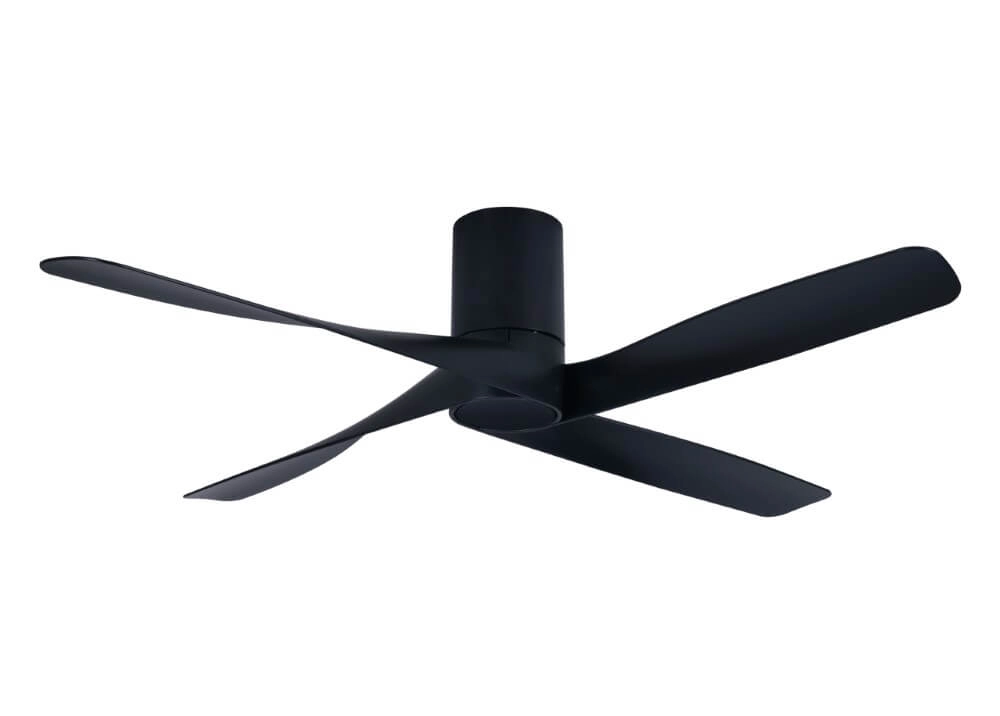 Ventilateur de plafond noir Riviera Ø132cm