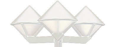 Lanterne à 3 lumières Triangle 210 cm Albert 4007235820522