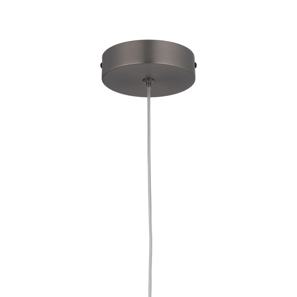Lampe pendante de conception Lunari Led Ø 16 cm de gris Lyora 5903139119818