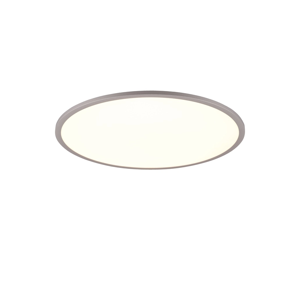 Plafonnier Yuma chrome Ø 60cm Trio 4017807581188