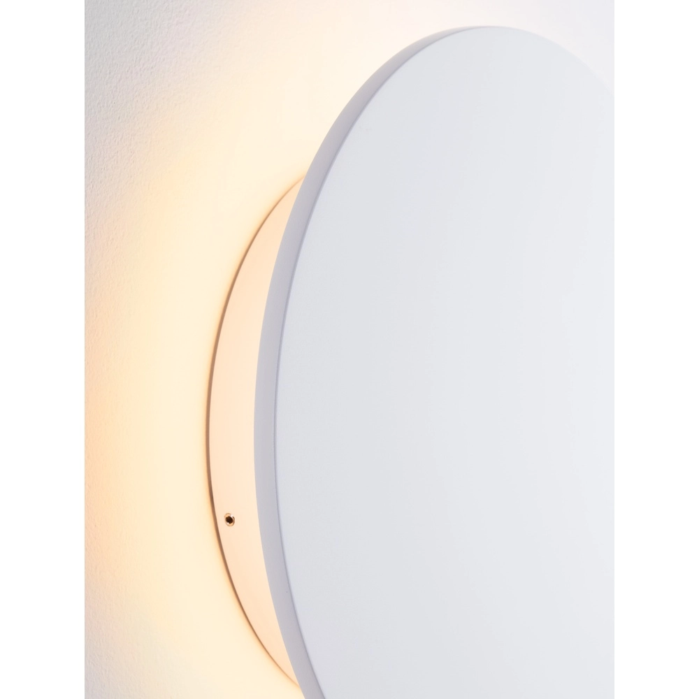 Applique murale ronde Copper blanc Ø 30cm Lyora 5212017447371