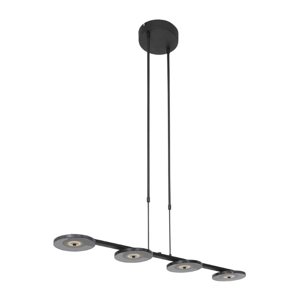 Lampe de bureau LED noire Turound