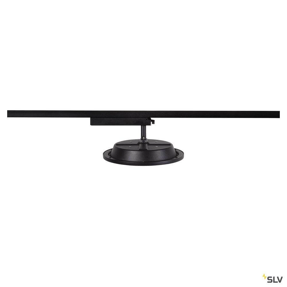 Panneau LED monophasé Panel Track rond noir SLV 4024163250856