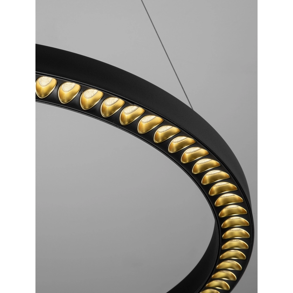 Suspension ronde Deos noir Lyora 5212017463722