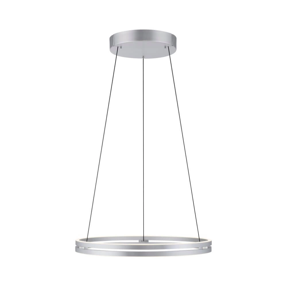 Lampe suspendue élégante Pure E-Loop aluminium Ø 70cm Paul Neuhaus 4012248372302