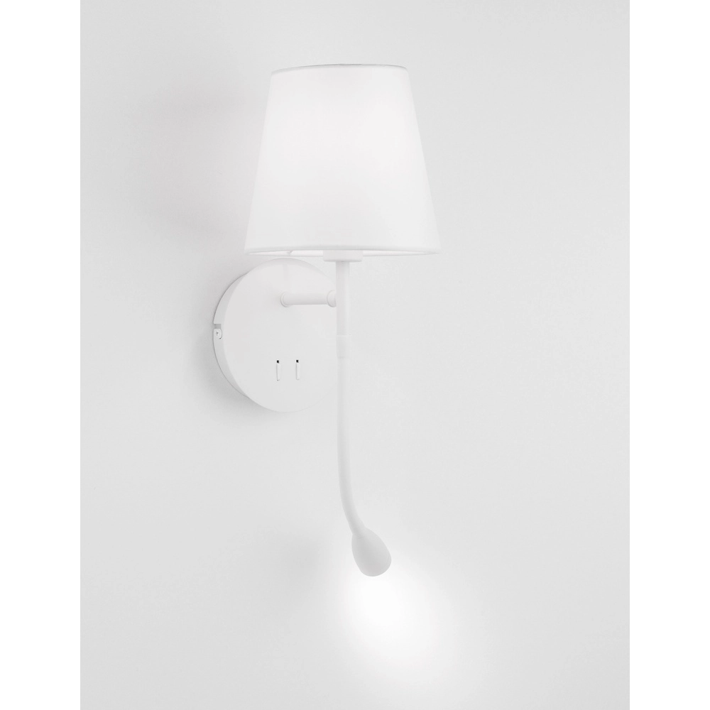 Lampe de chevet Nia blanc Lyora 5212017427113