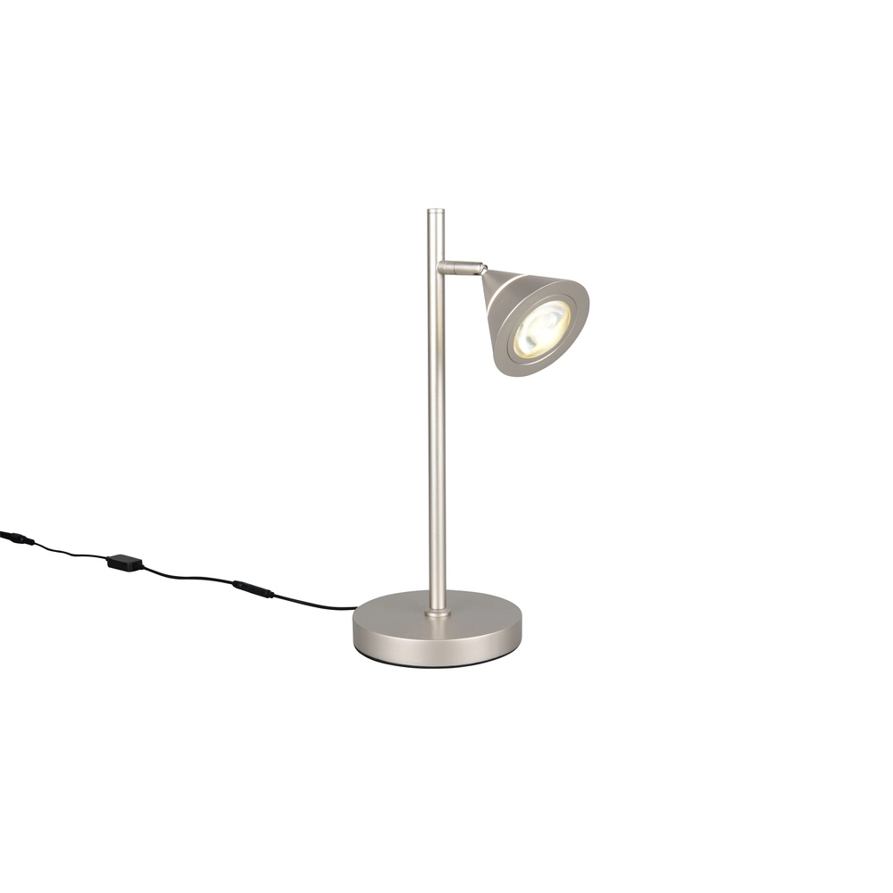 Lampe de table Romeo nickel Trio 4017807675412
