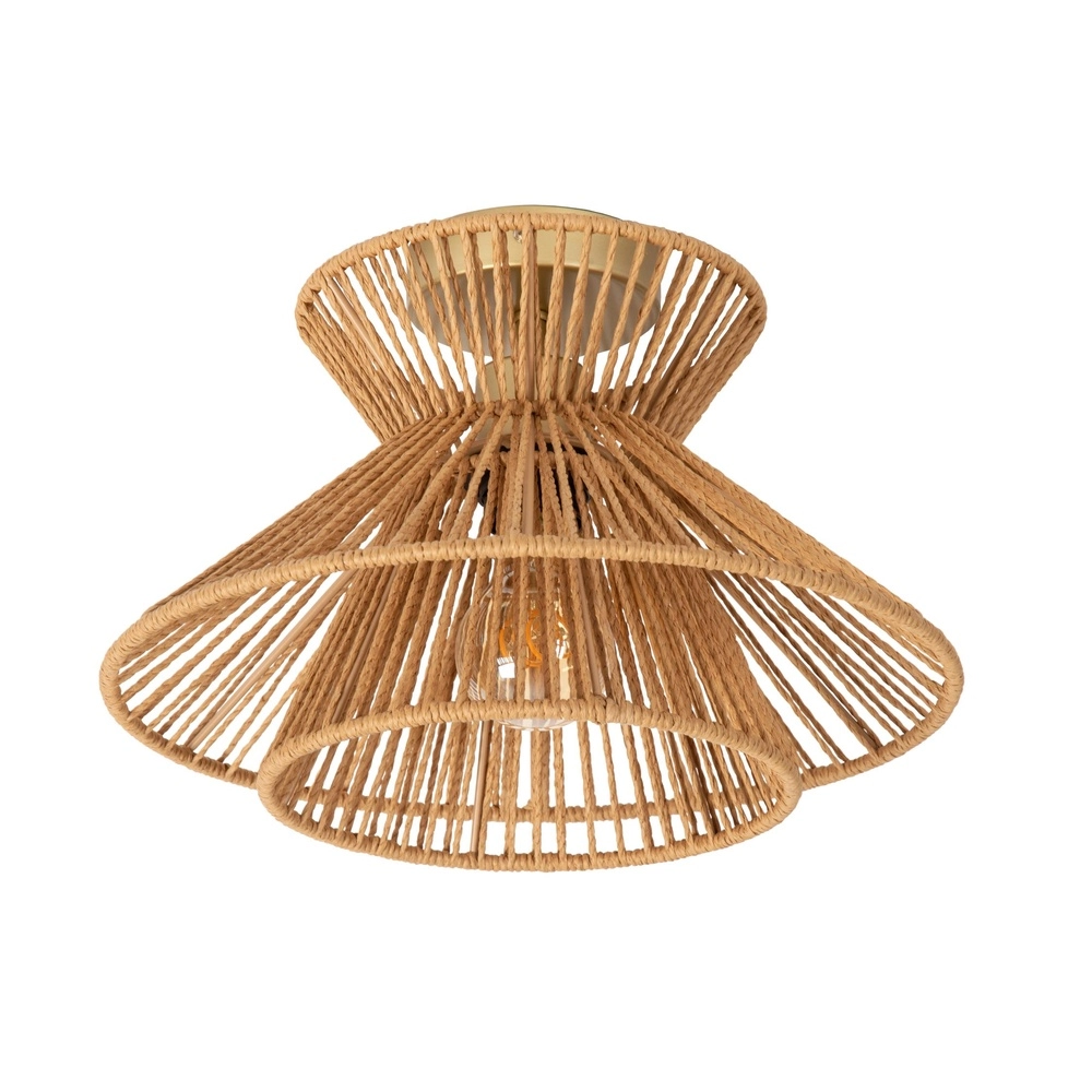 Lampe de plafond Tasman Rotin Ø 32cm