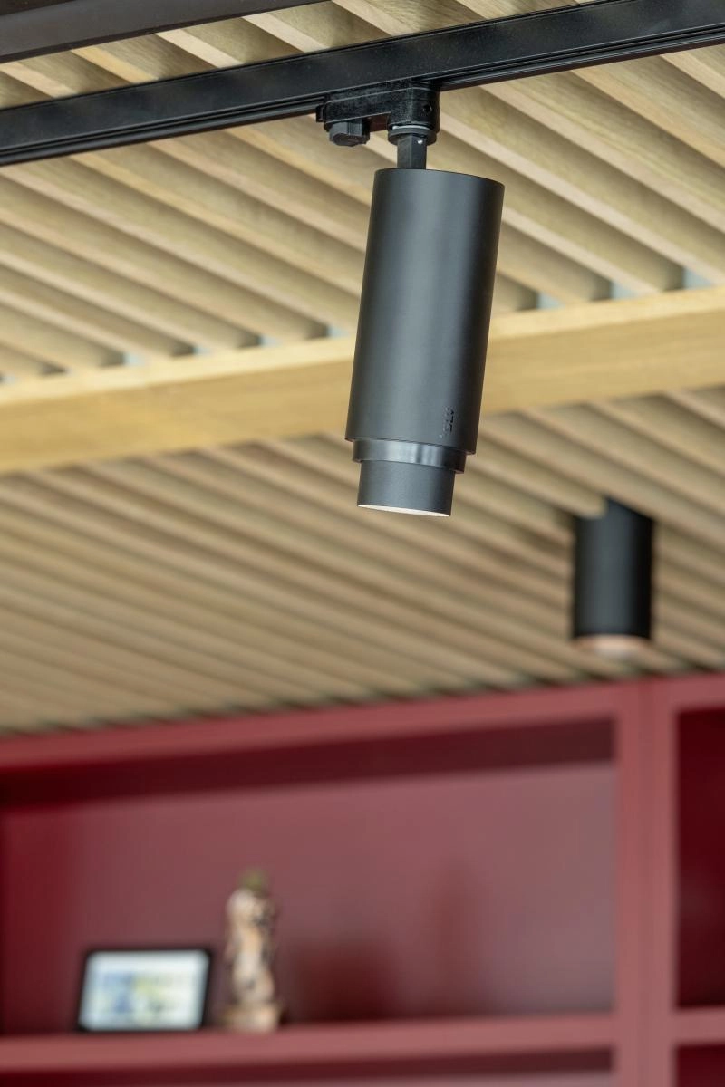 Spot en saillie Numinos M cylindre noir 3000K - 36 deg SLV 4024163243773