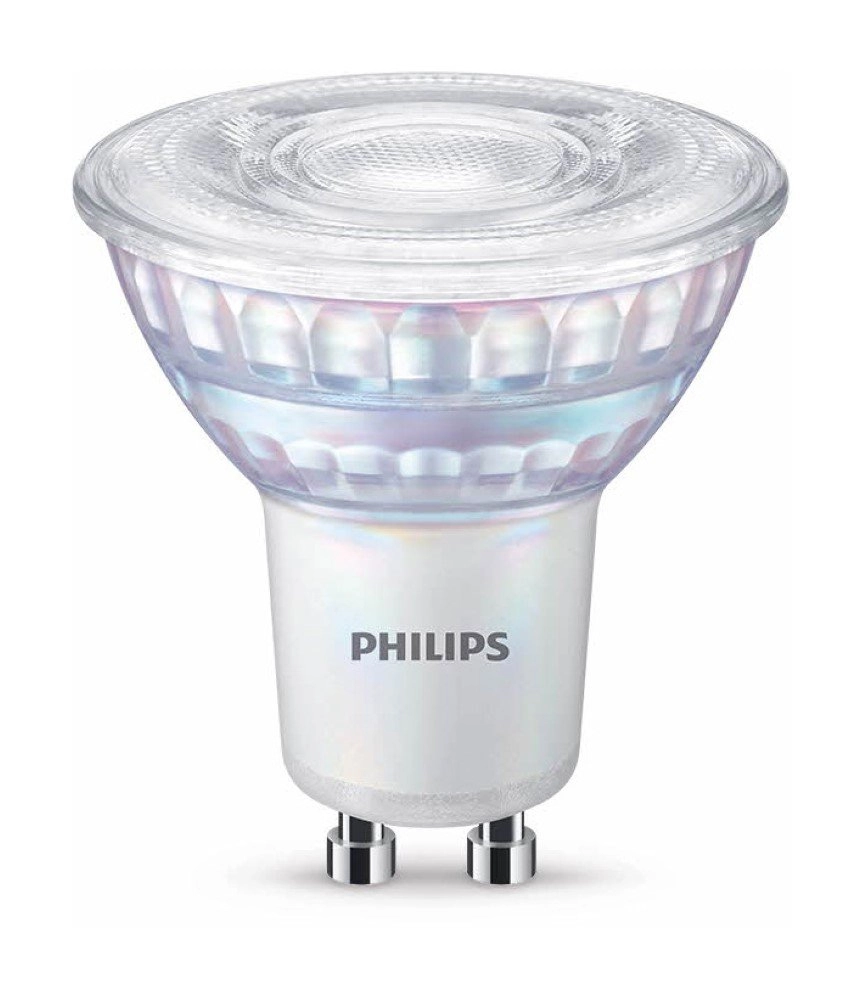 2,6W - GU10 - 2200-2700K - 230 lumen lot de 2 Philips 8718699776398