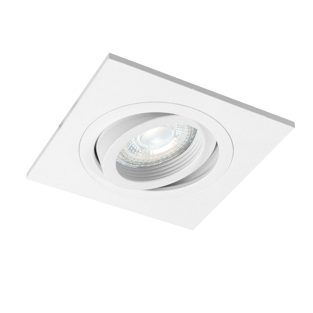 Spot encastré Downlights carré blanc