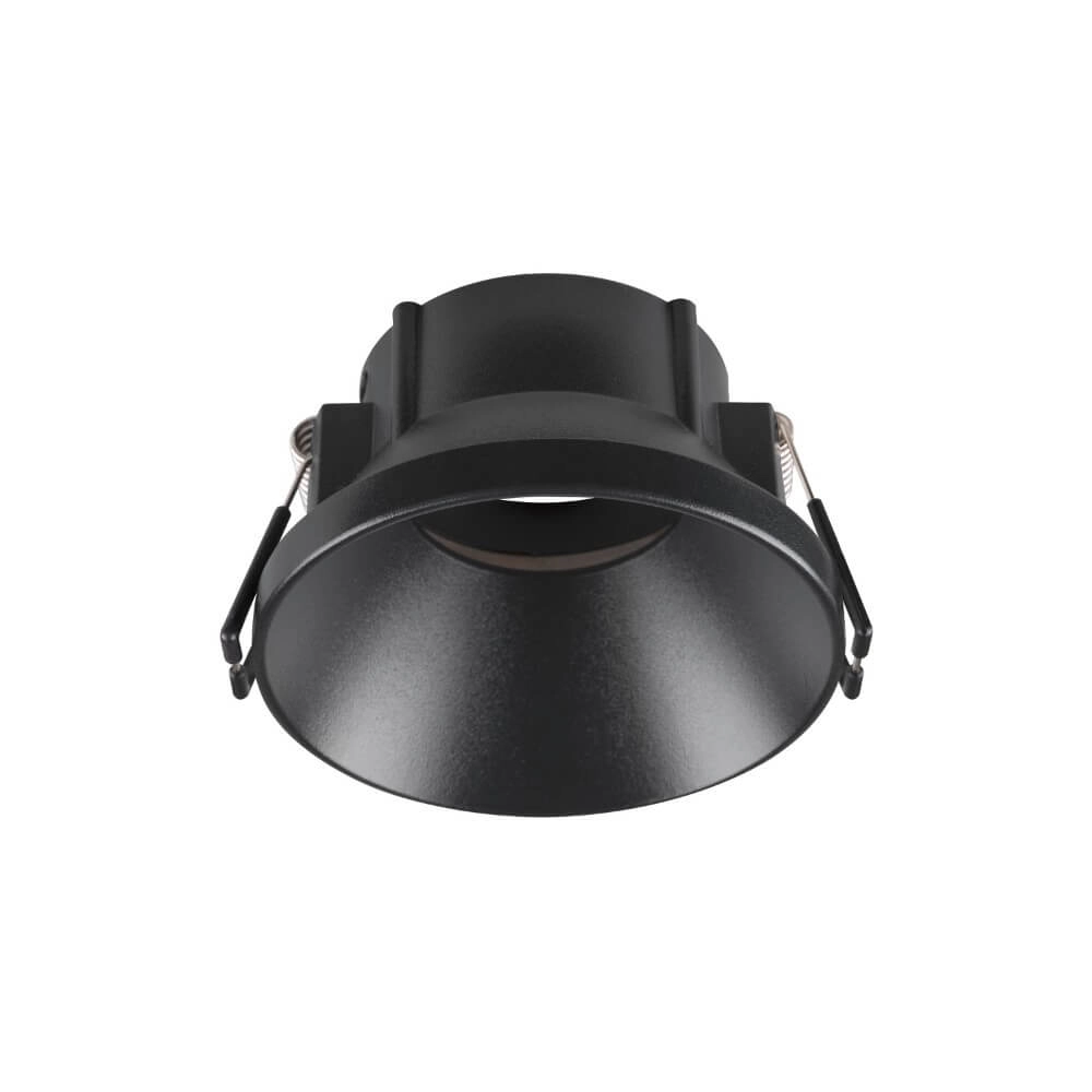 Anneau de montage New Tria 75 rond noir - approfondi avec col - sans raccord Anneau de montage New Tria 75 rond noir - approfondi avec col - sans raccord