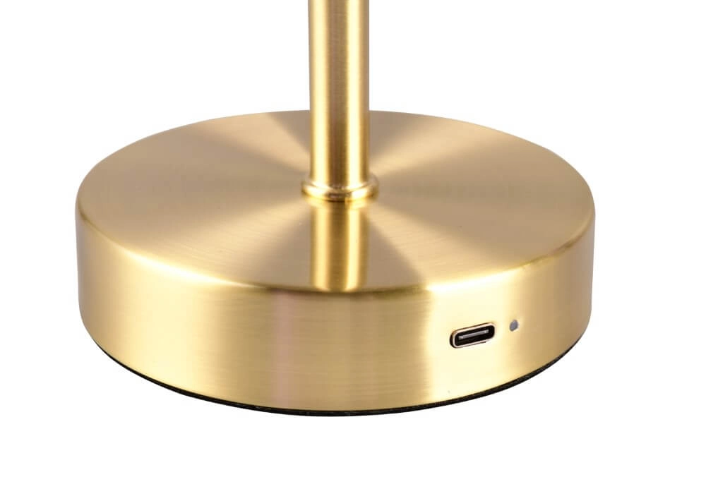 Lampe de table rechargeable Jeff or mat Trio 4017807598940