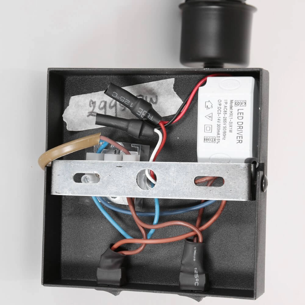 Applique de chambre à coucher Stanger noir Steinhauer 8712746152487