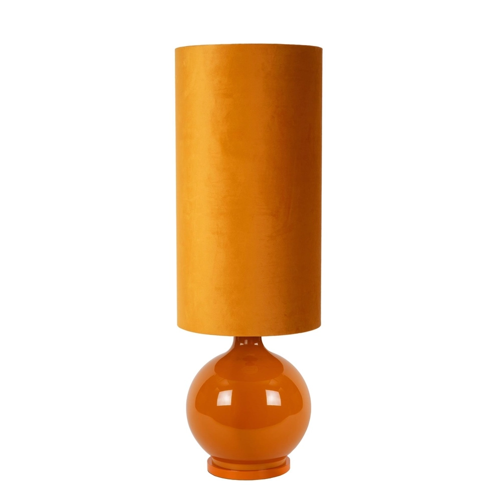 Lampe de pied Esterad Jaune ocre