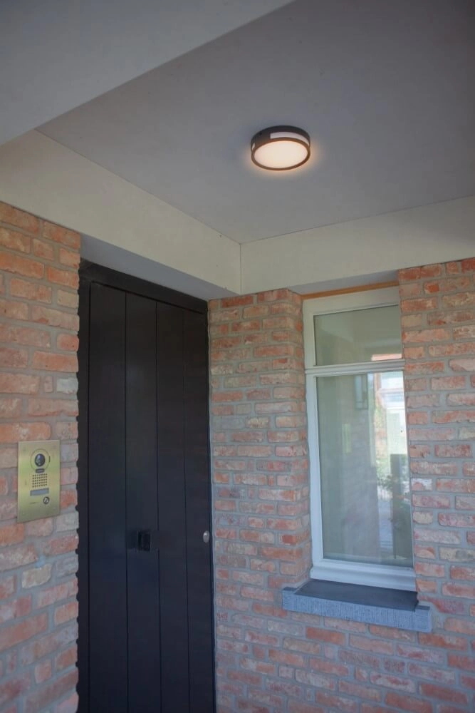 Applique ronde Rola noir Lutec 6939412011653