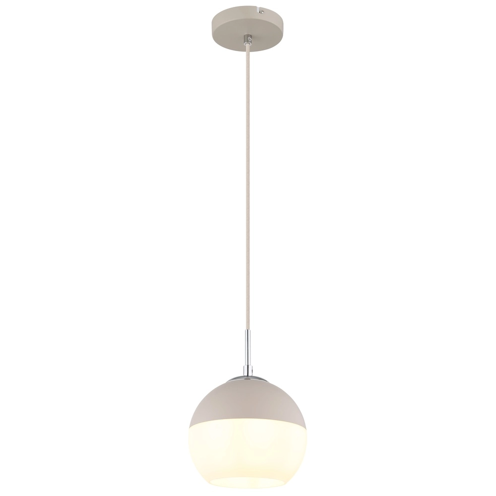 Suspension Ragusa brun sable Ø 20cm