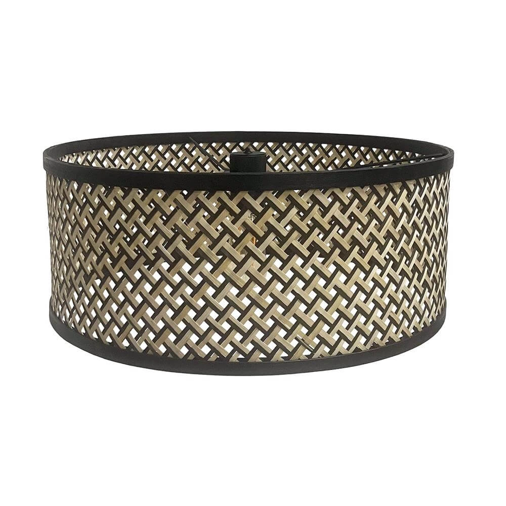 Applique murale Elegant Classy noir avec bambou Steinhauer 8712746171983